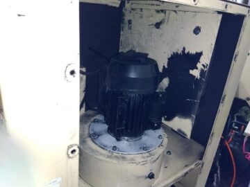 作業台集塵機モーター交換